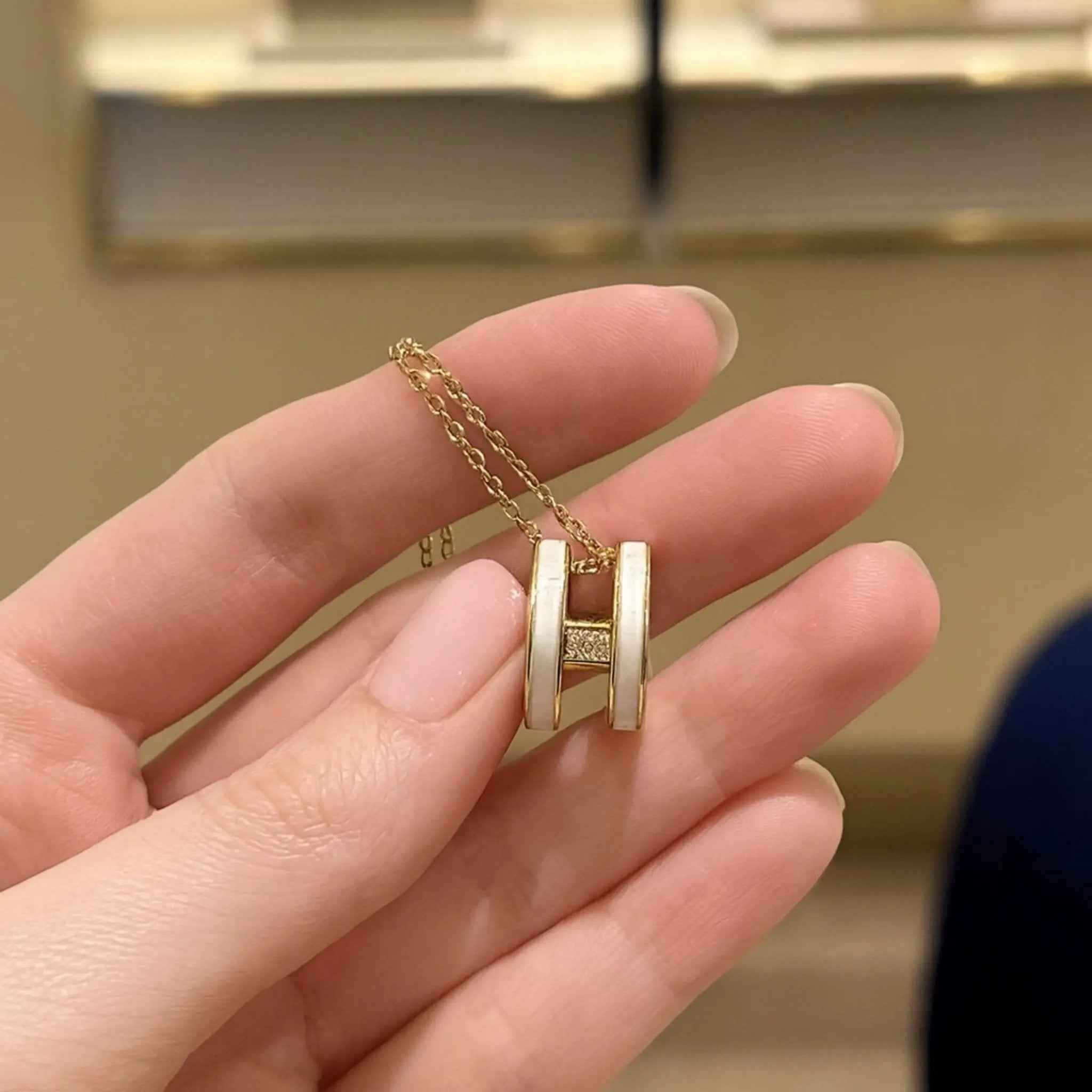 Embrace Ring Necklace