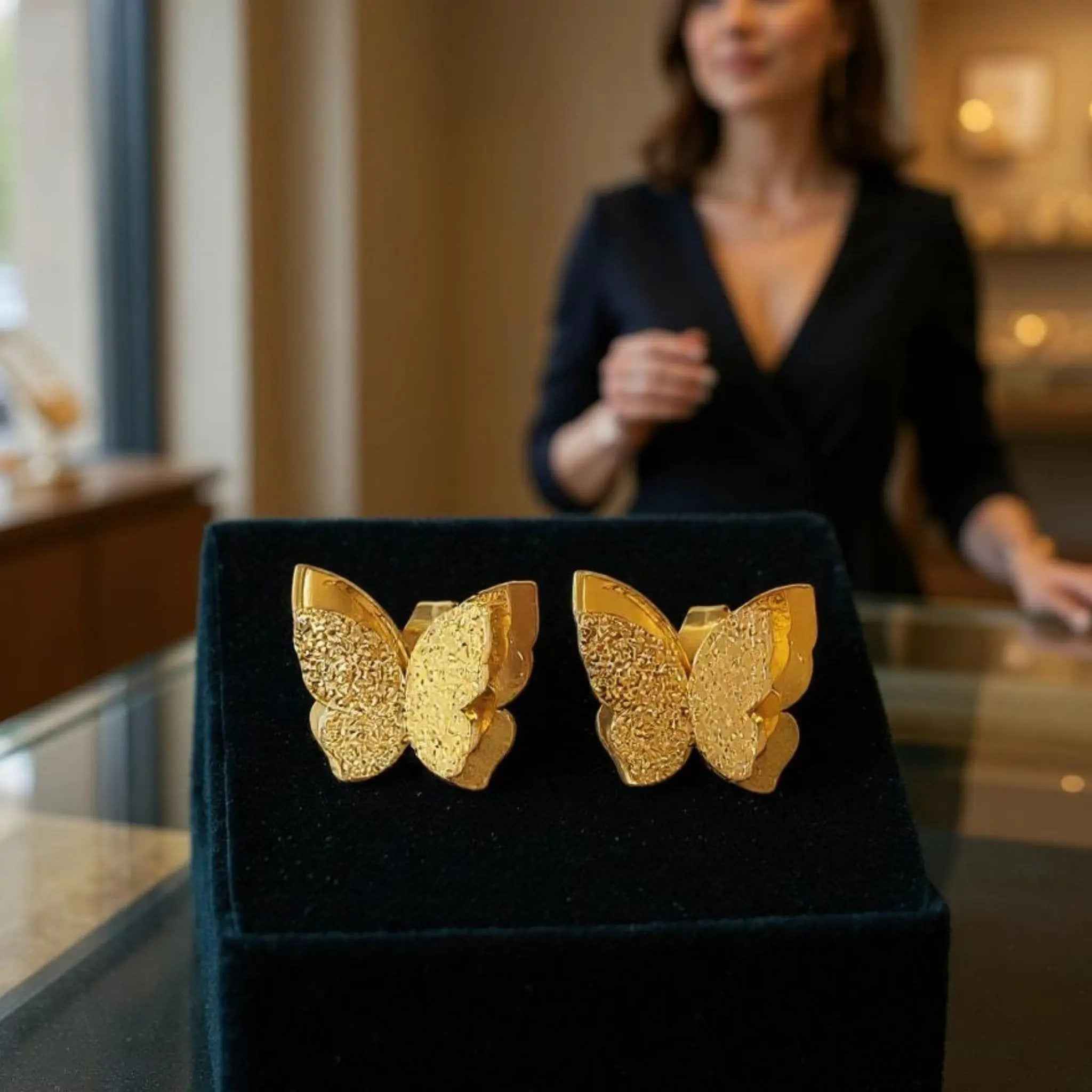 Papillon Glow Studs