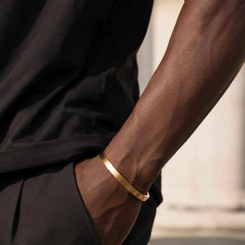 Axis Sleek Kada - Gold
