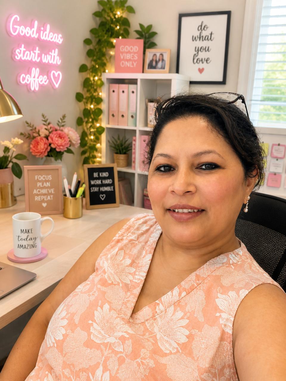 Second founder portrait in a candid workspace setting