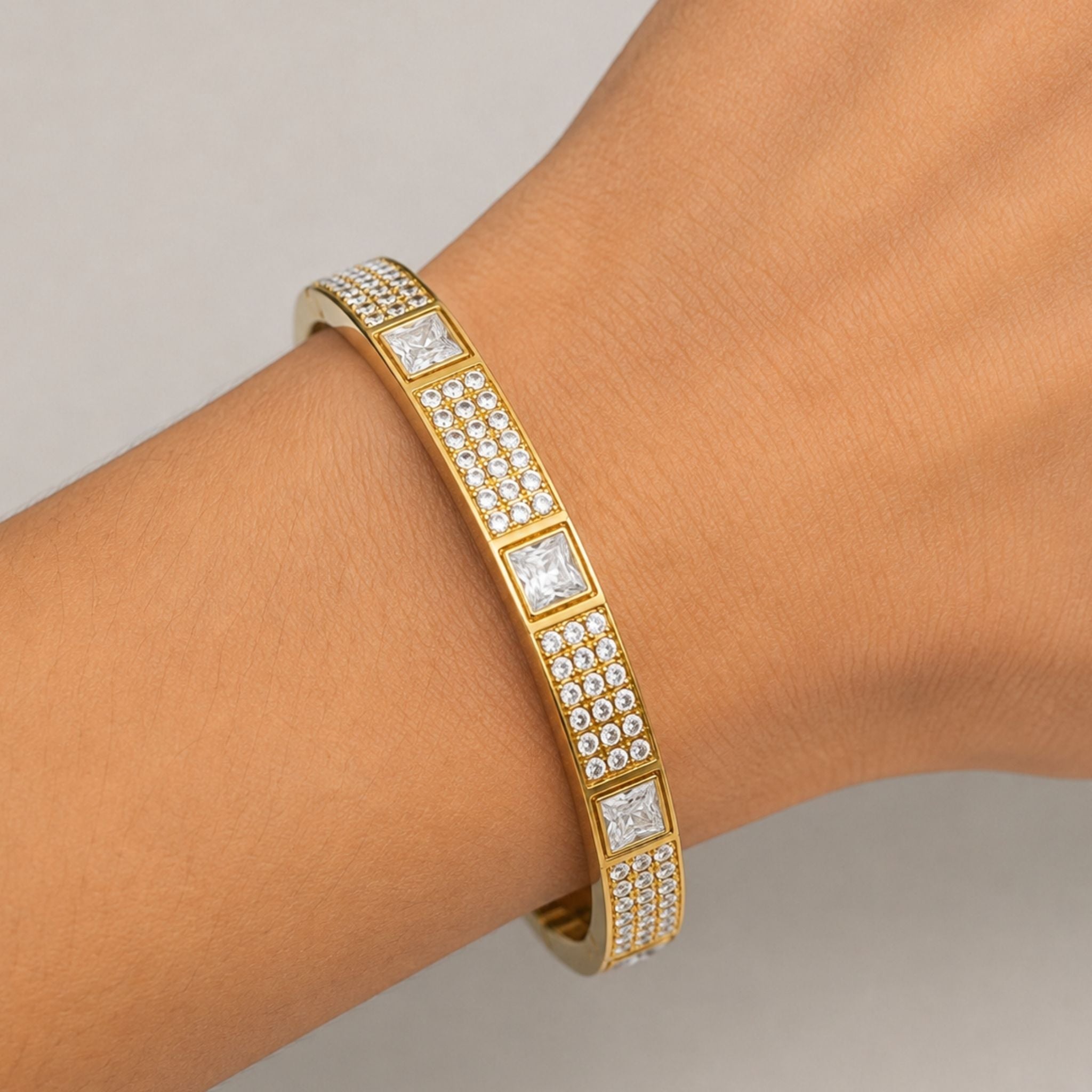 Luxe Grid Bangle N3VO