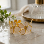 White Floral Cuff N3VO