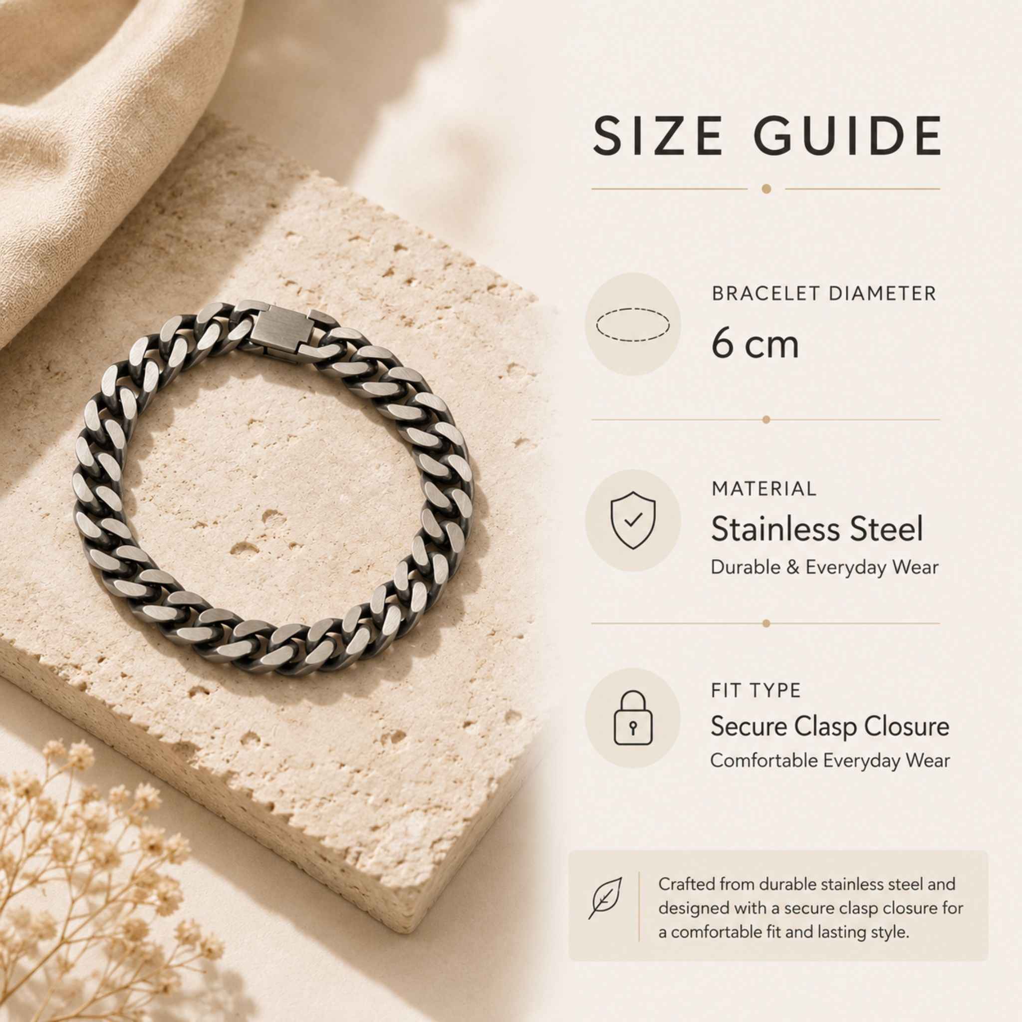Bold Cuban Bracelet N3VO