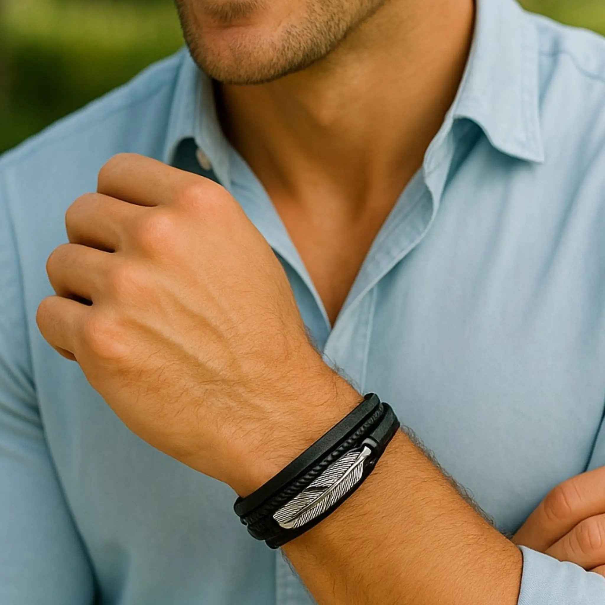 Raven Edge Bracelet