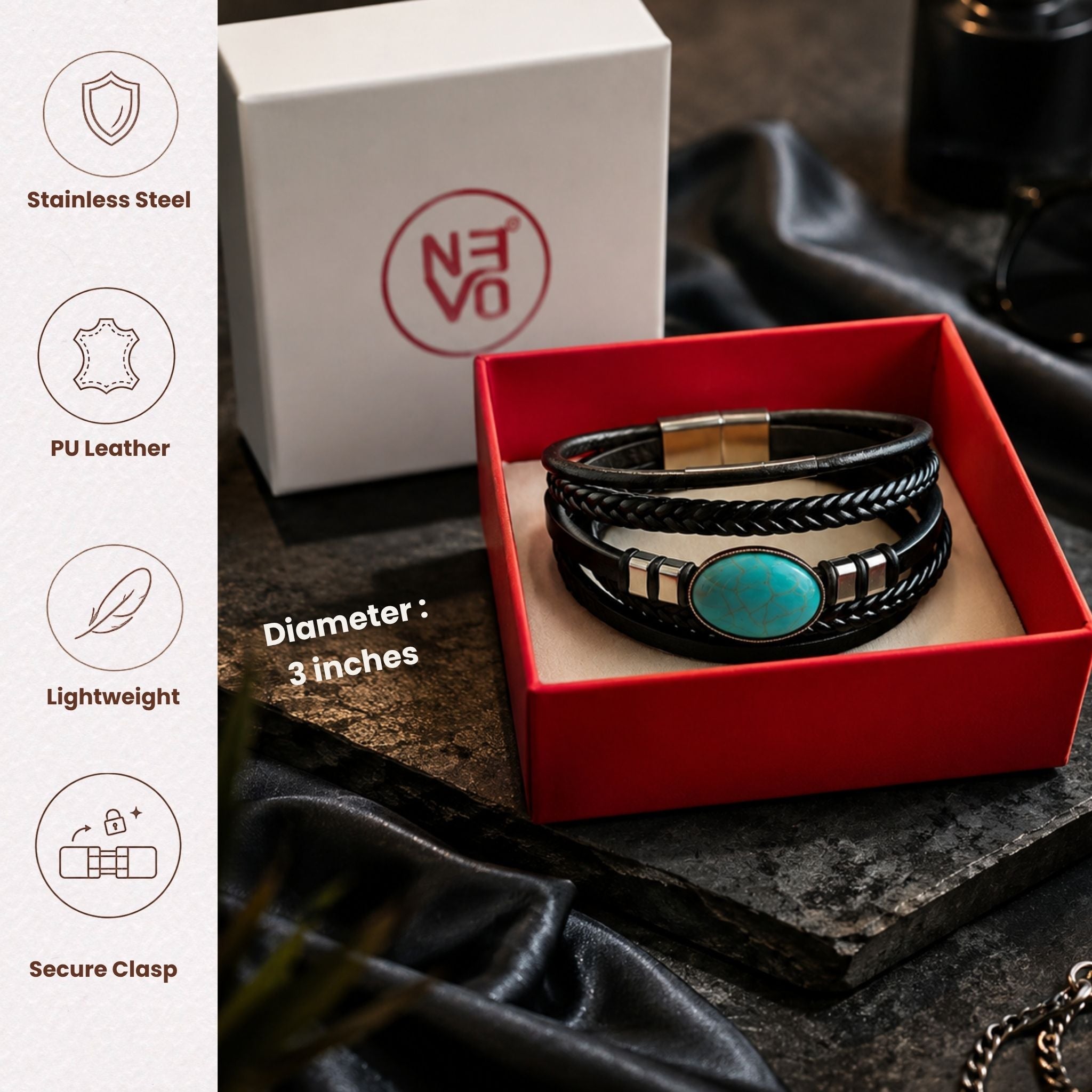 Tide Stone Bracelet N3VO