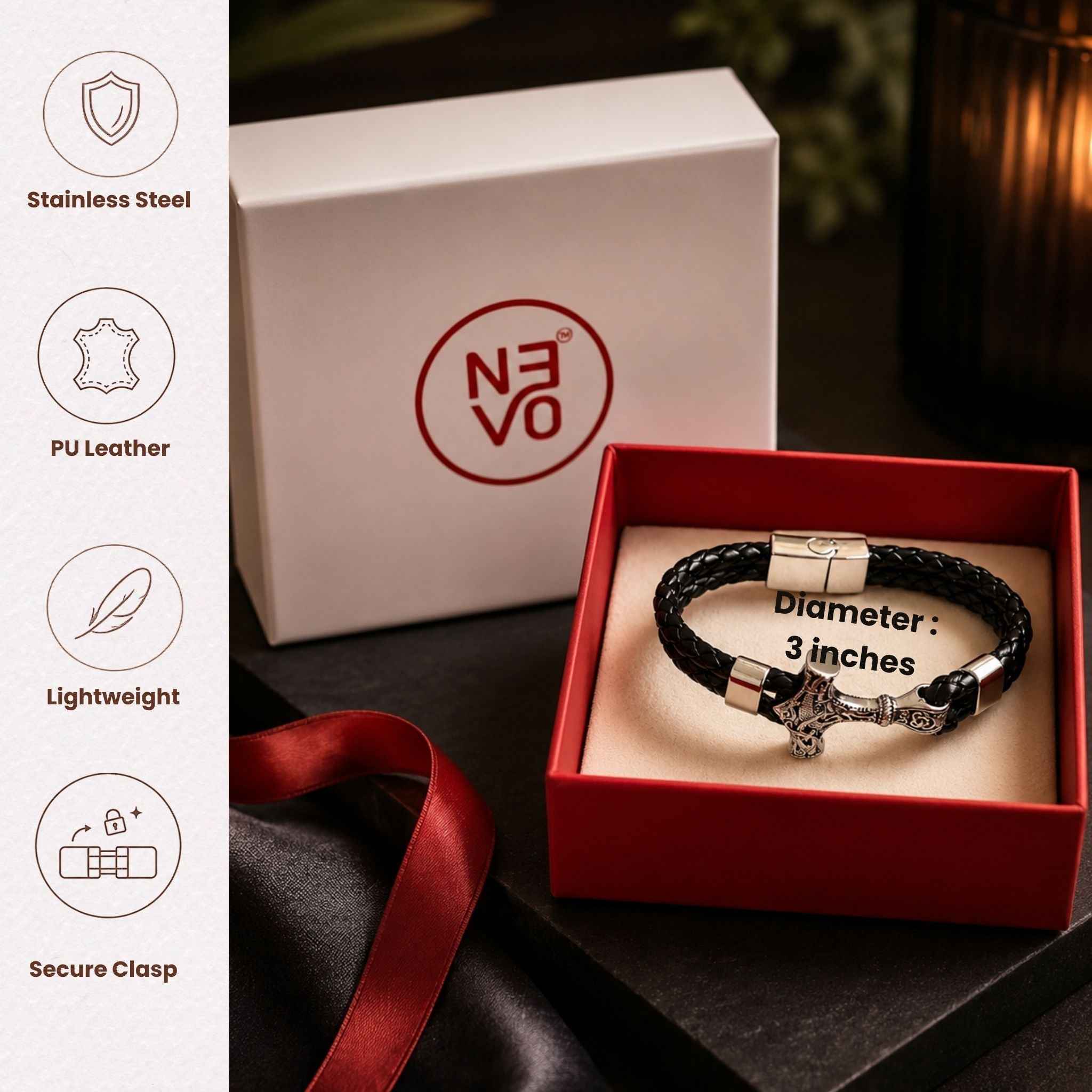 Viking Hammer Bracelet