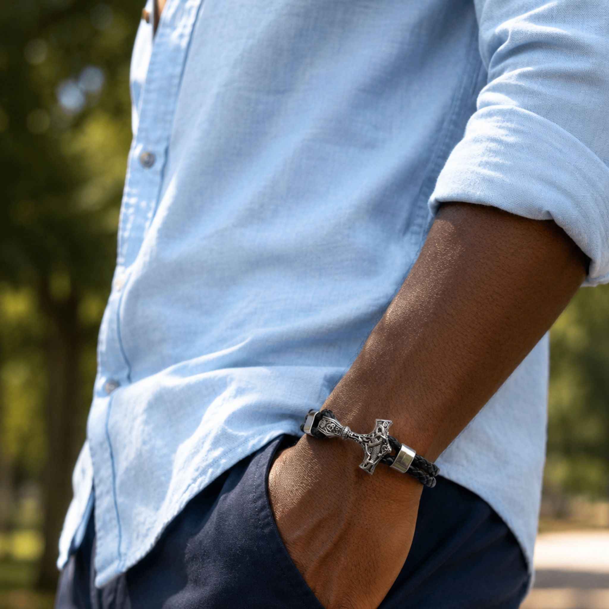 Viking Hammer Bracelet