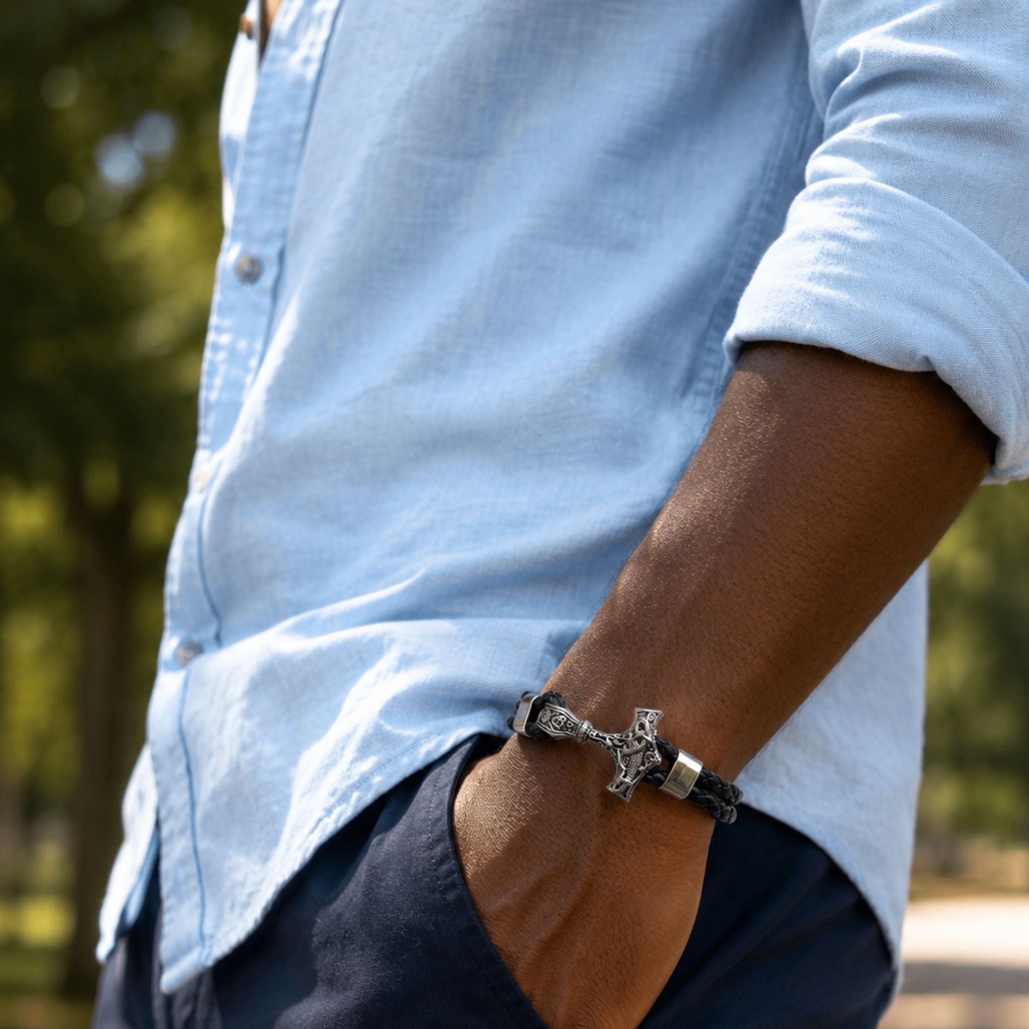 Viking Hammer Bracelet N3VO