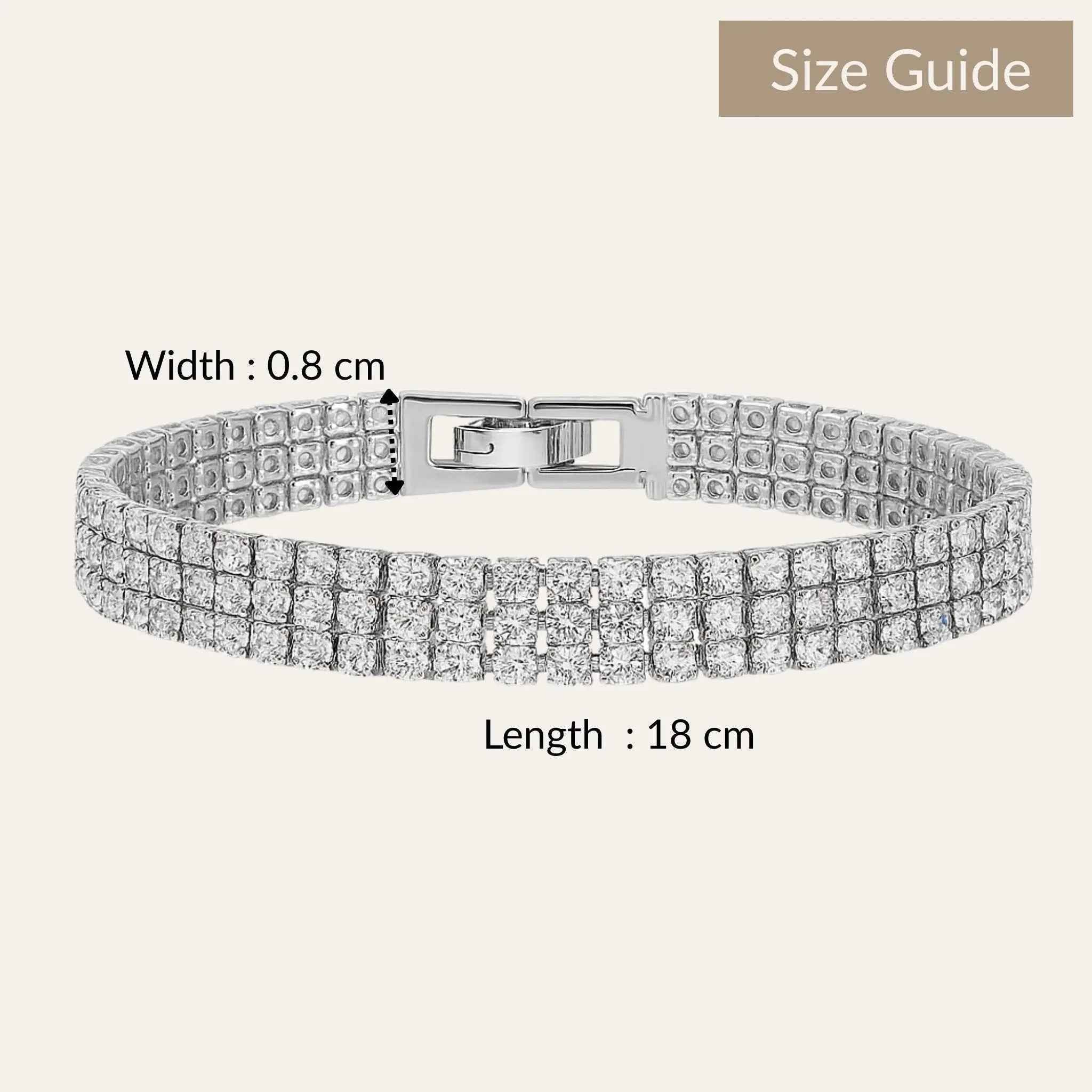 Triple Sparkle Bracelet