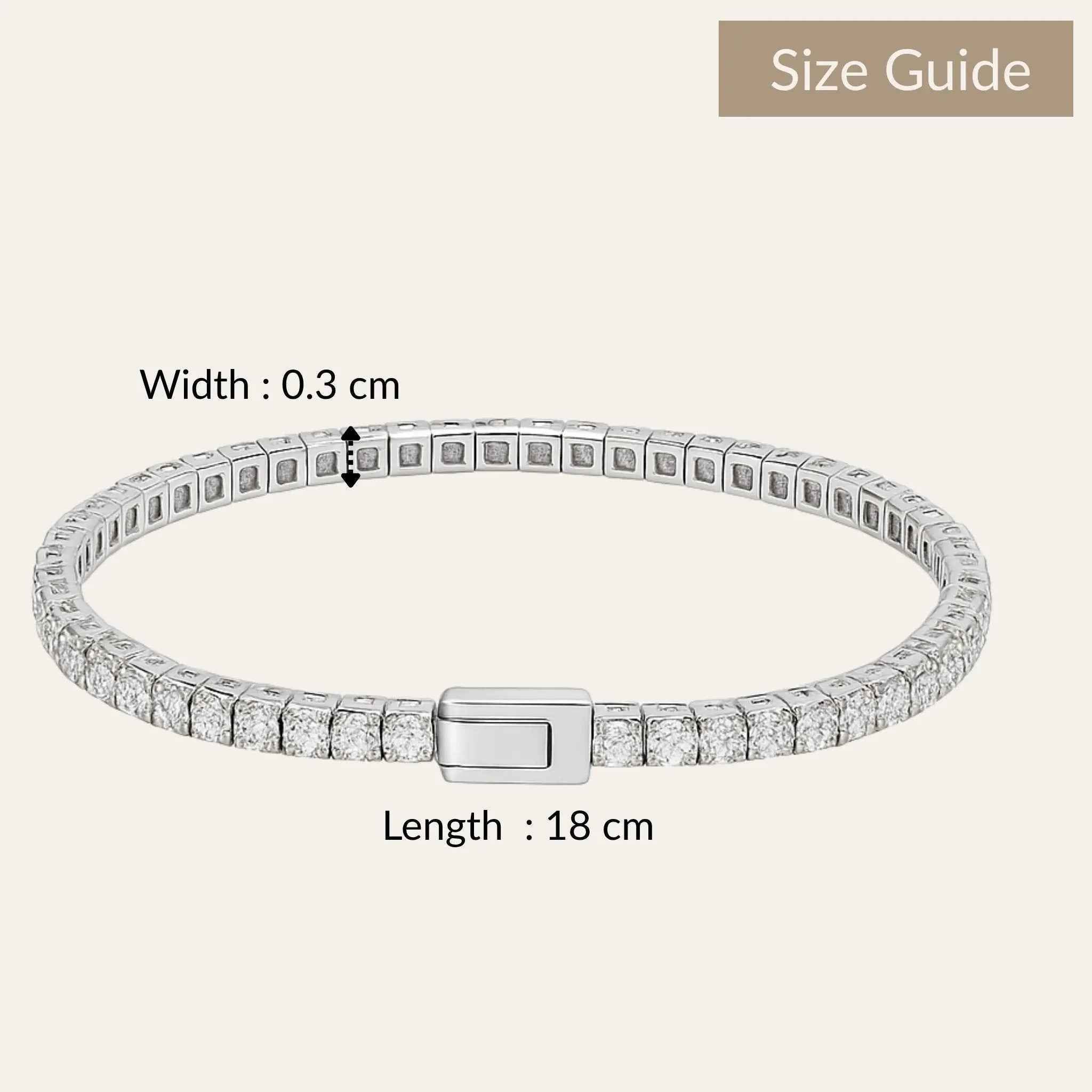Solitaire Spark Bracelet