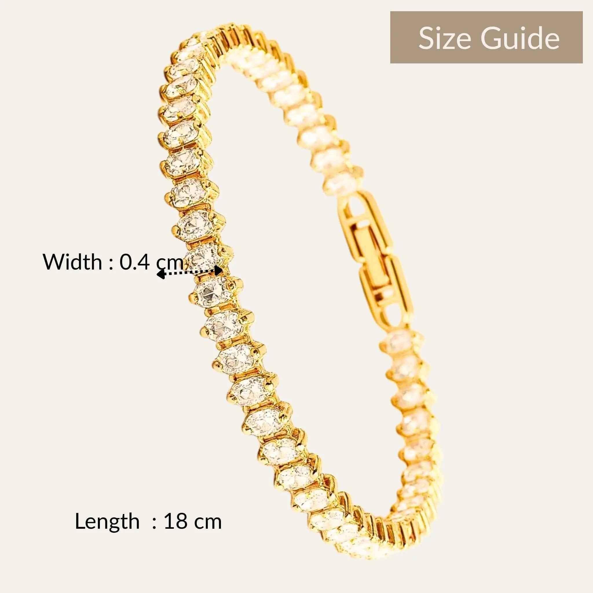Marquise Radiance Bracelet