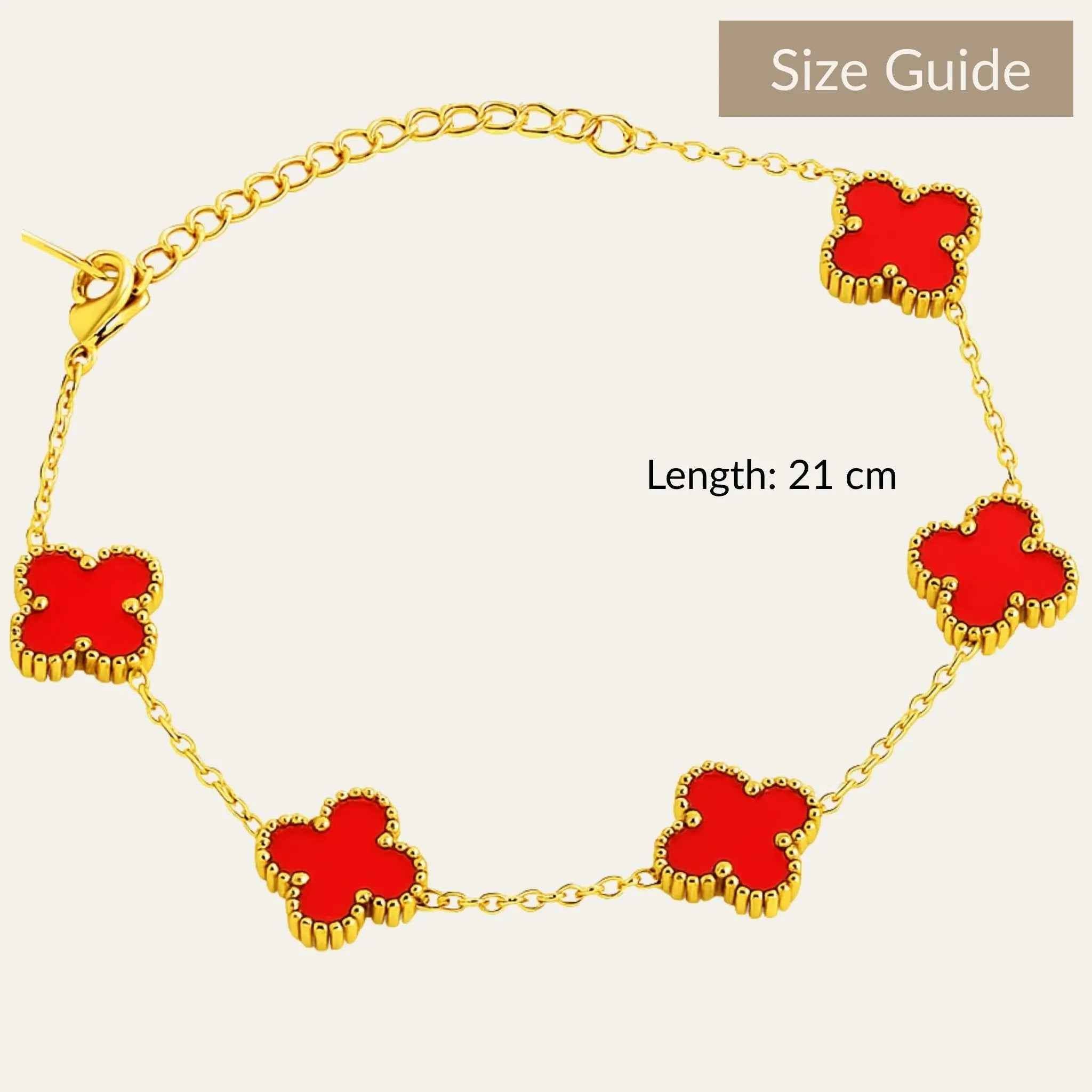 Red Clover Bracelet