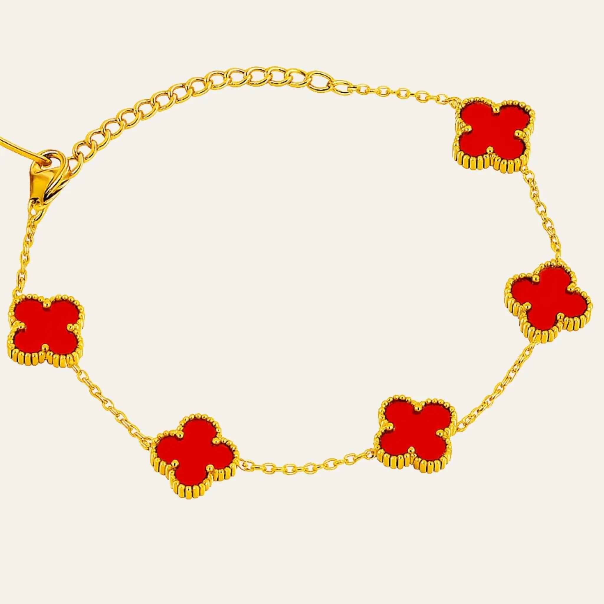Red Clover Bracelet