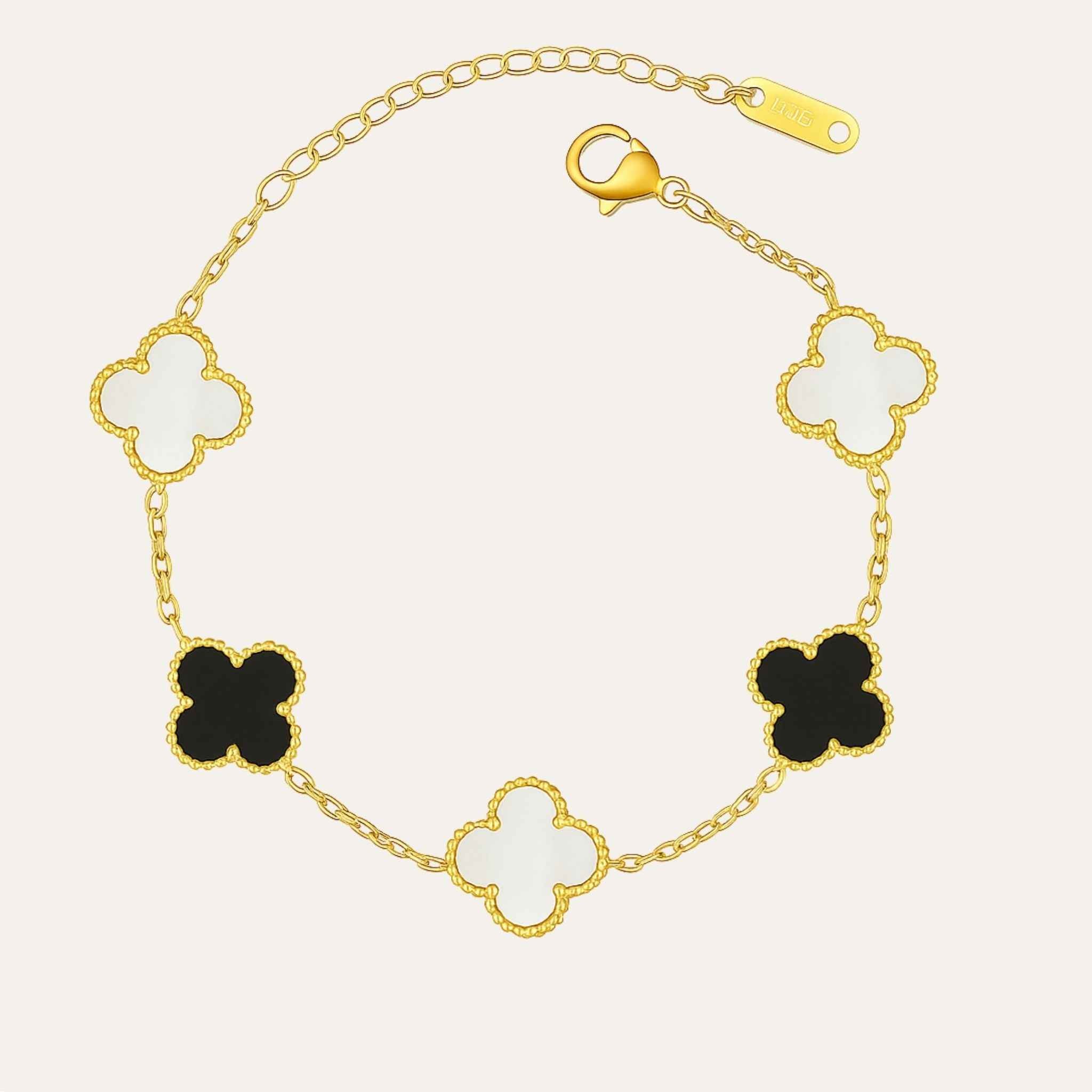 Dual Clover Charm Bracelet N3VO
