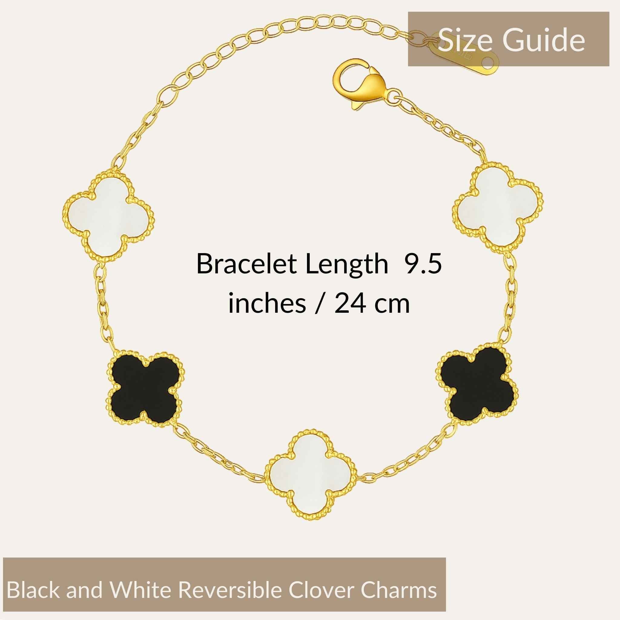 Dual Clover Charm Bracelet N3VO