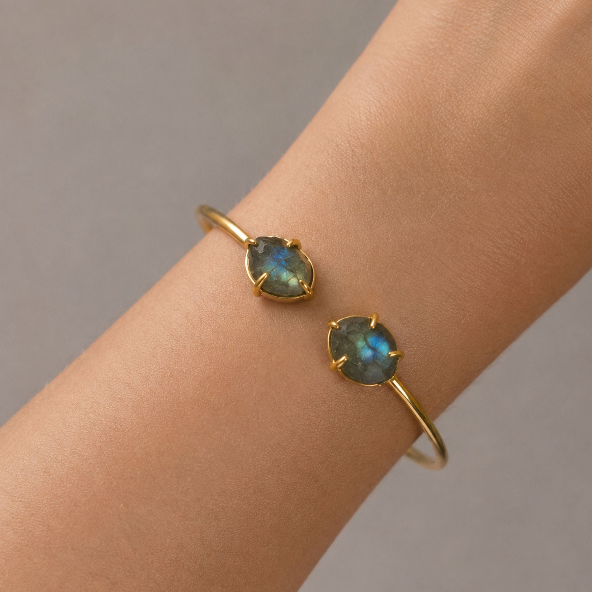 Labradorite Edge Cuff N3VO