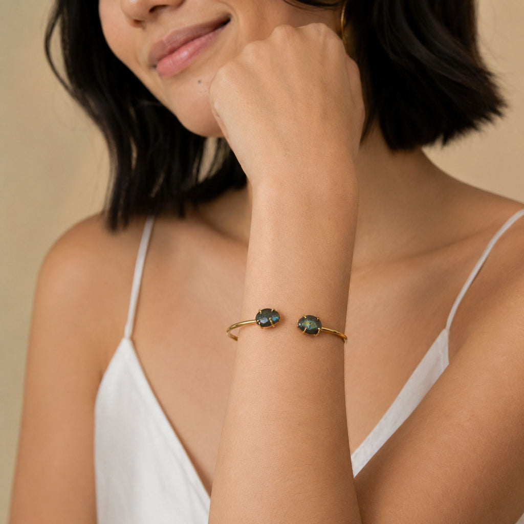 Labradorite Edge Cuff N3VO