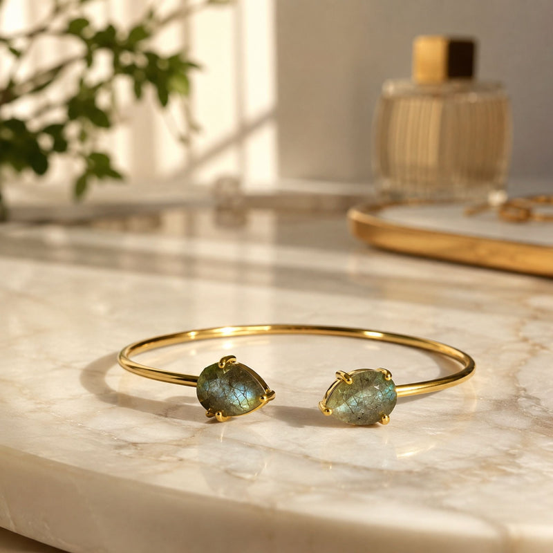 Labradorite Edge Cuff