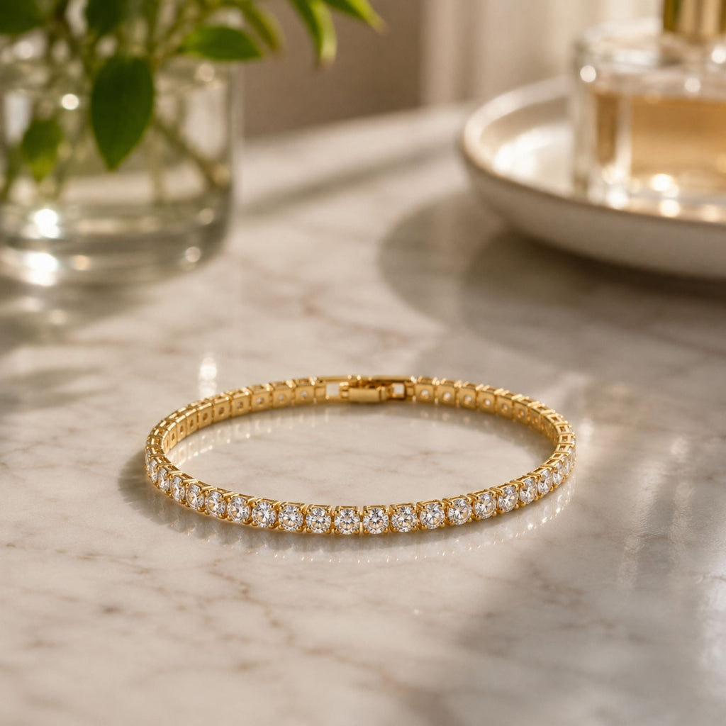 Sleek Tennis Bracelet (Copy) N3VO