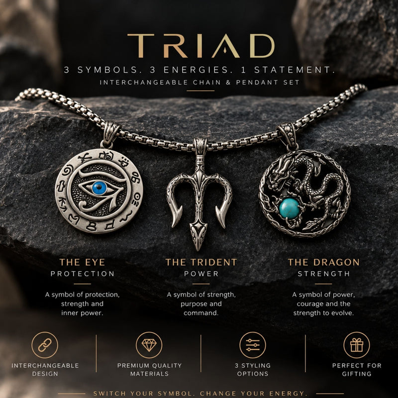 Triad Chain Pendants