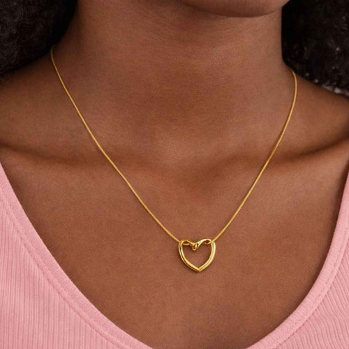 Aura Heart Jewelry Set