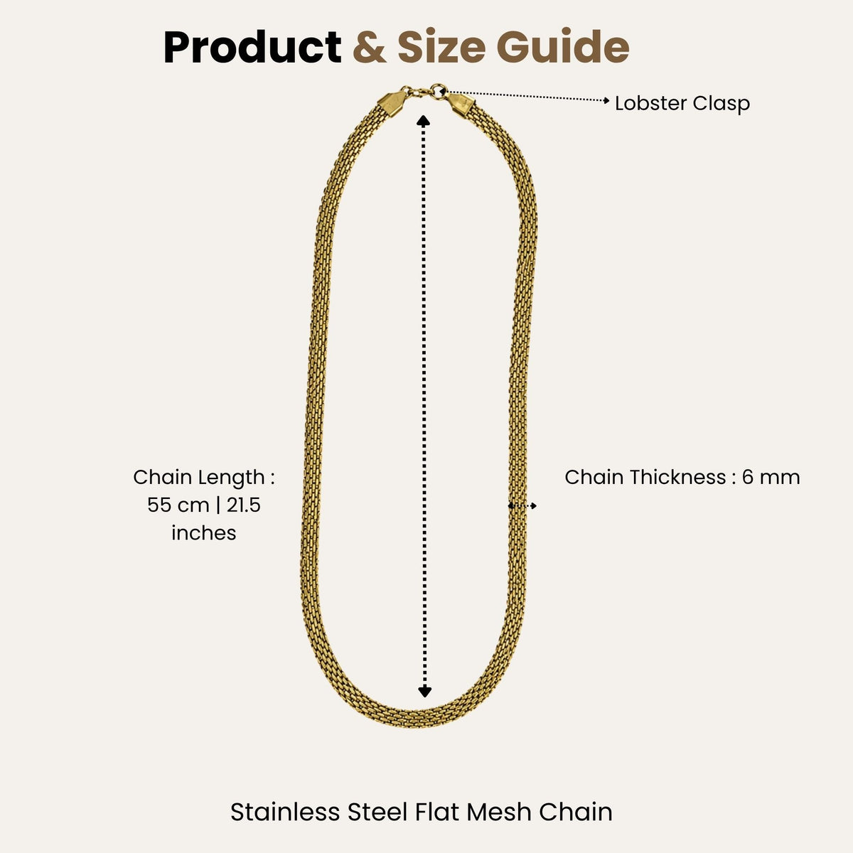 Woven Mesh Chain N3VO