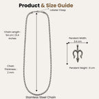 Trident Chain Pendant N3VO