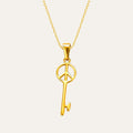 Peace Key Necklace