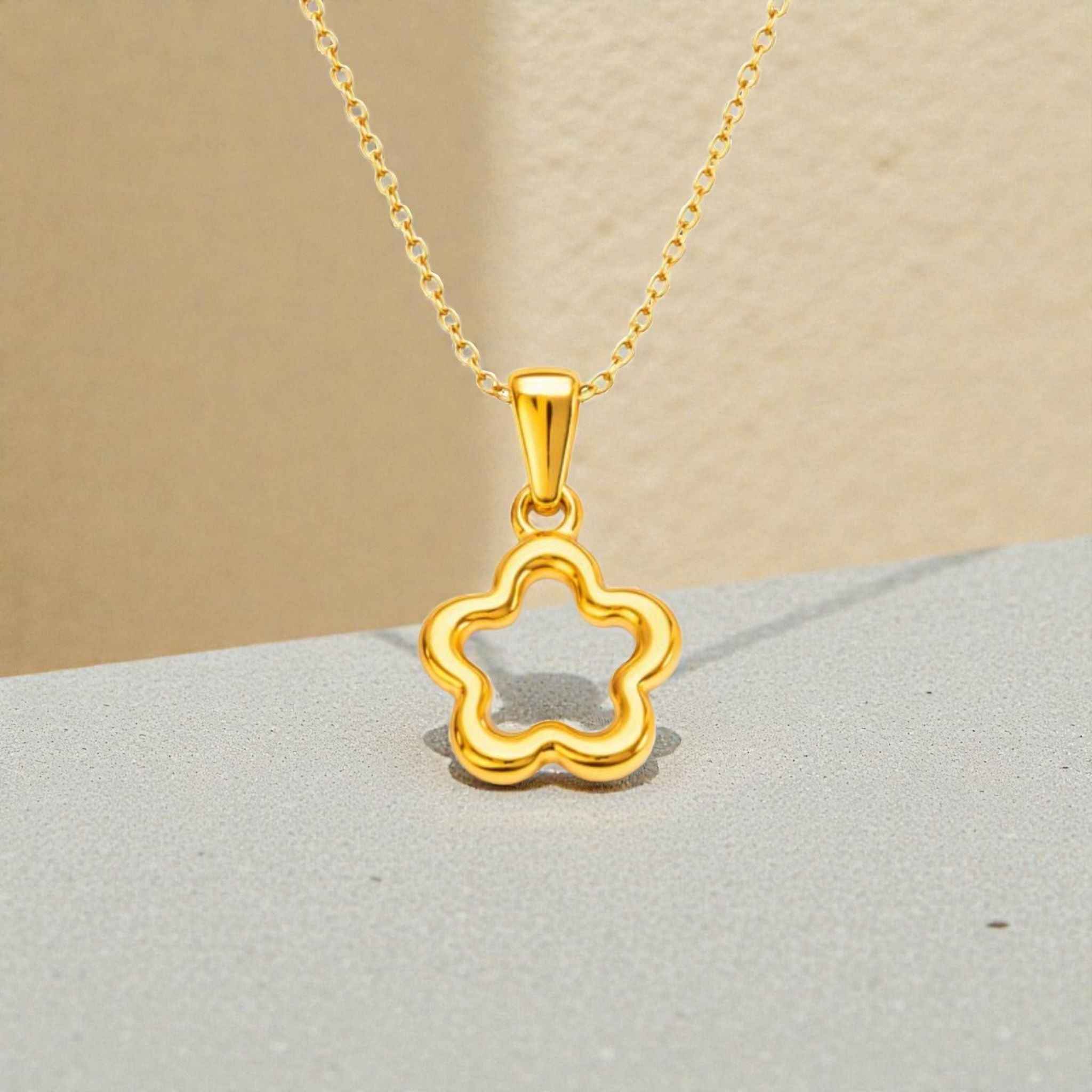 Floral Charm Necklace N3VO