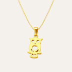 Golden Owl Necklace