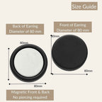 Noir Magnetic Studs