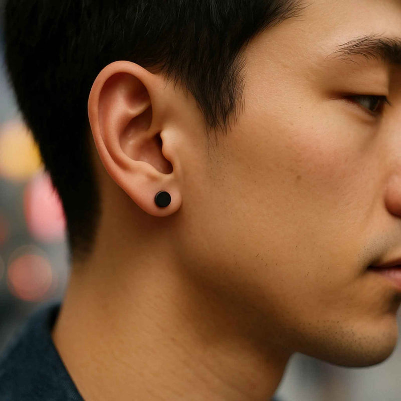 Noir Magnetic Studs