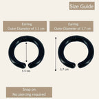 Shadow Loop Earrings