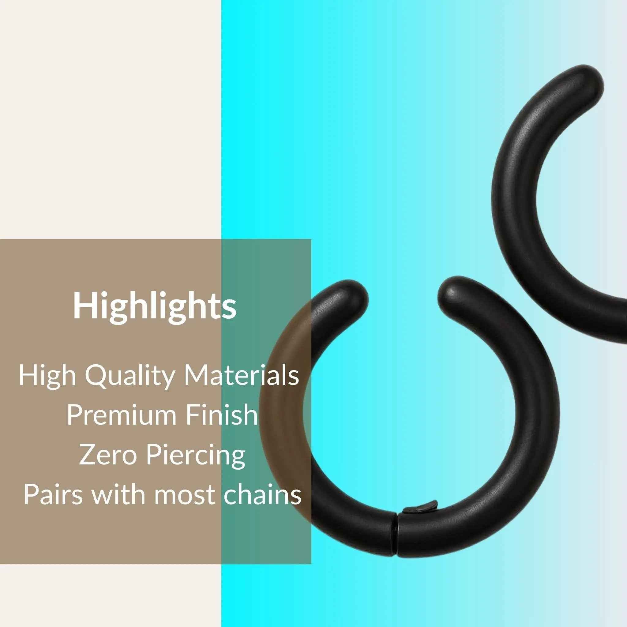 Shadow Loop Earrings