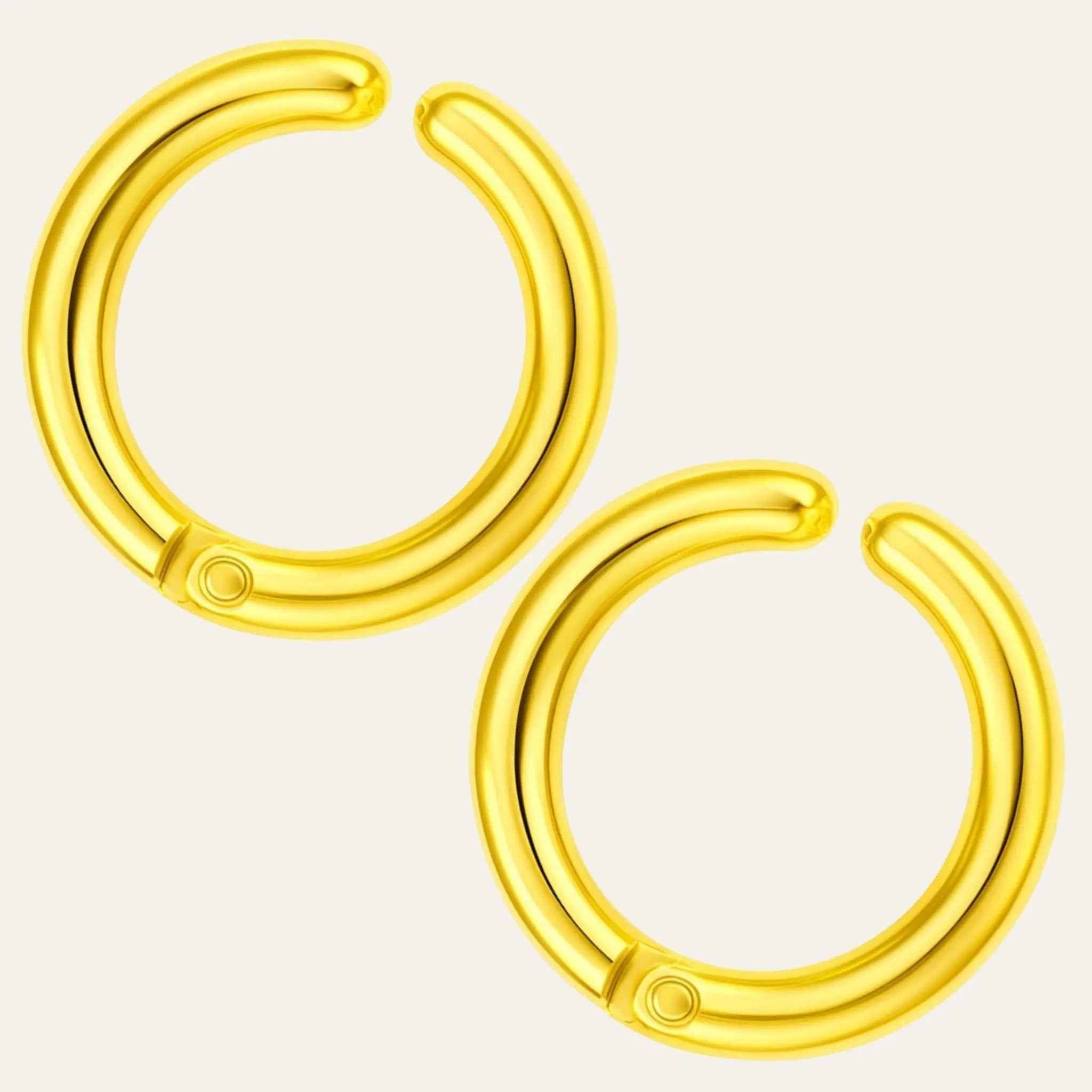 Gold Gleam Hoop