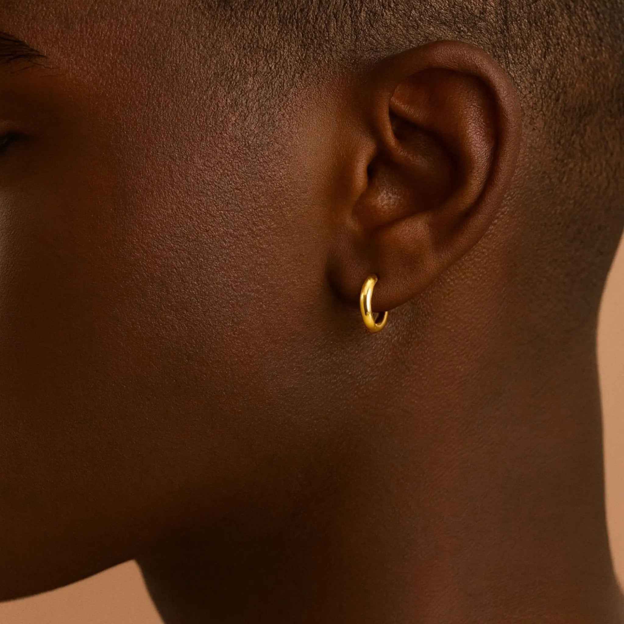 Gold Gleam Hoop