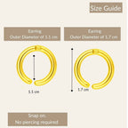 Gold Gleam Hoop