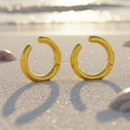 Gold Gleam Hoop