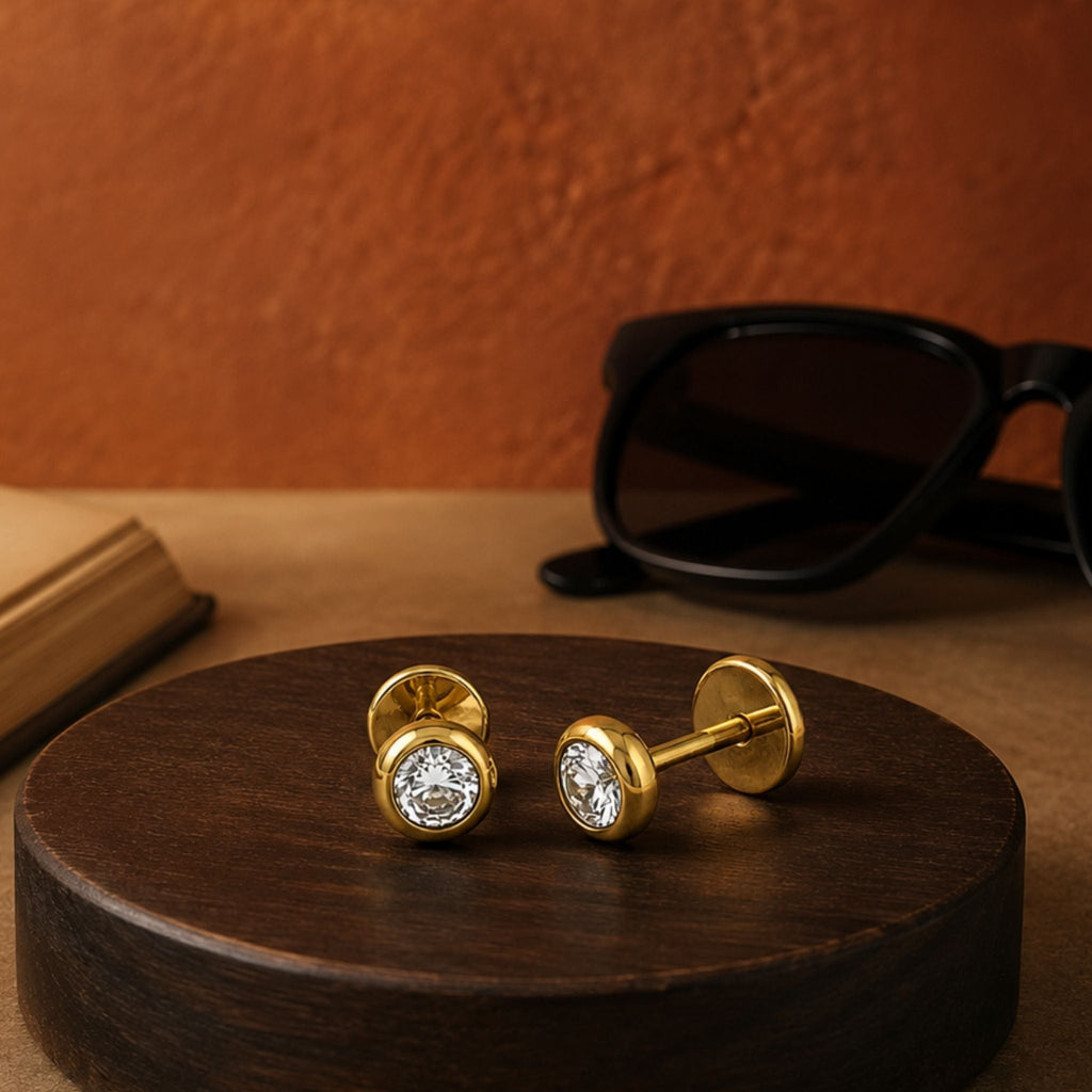 Halo CZ Studs N3VO