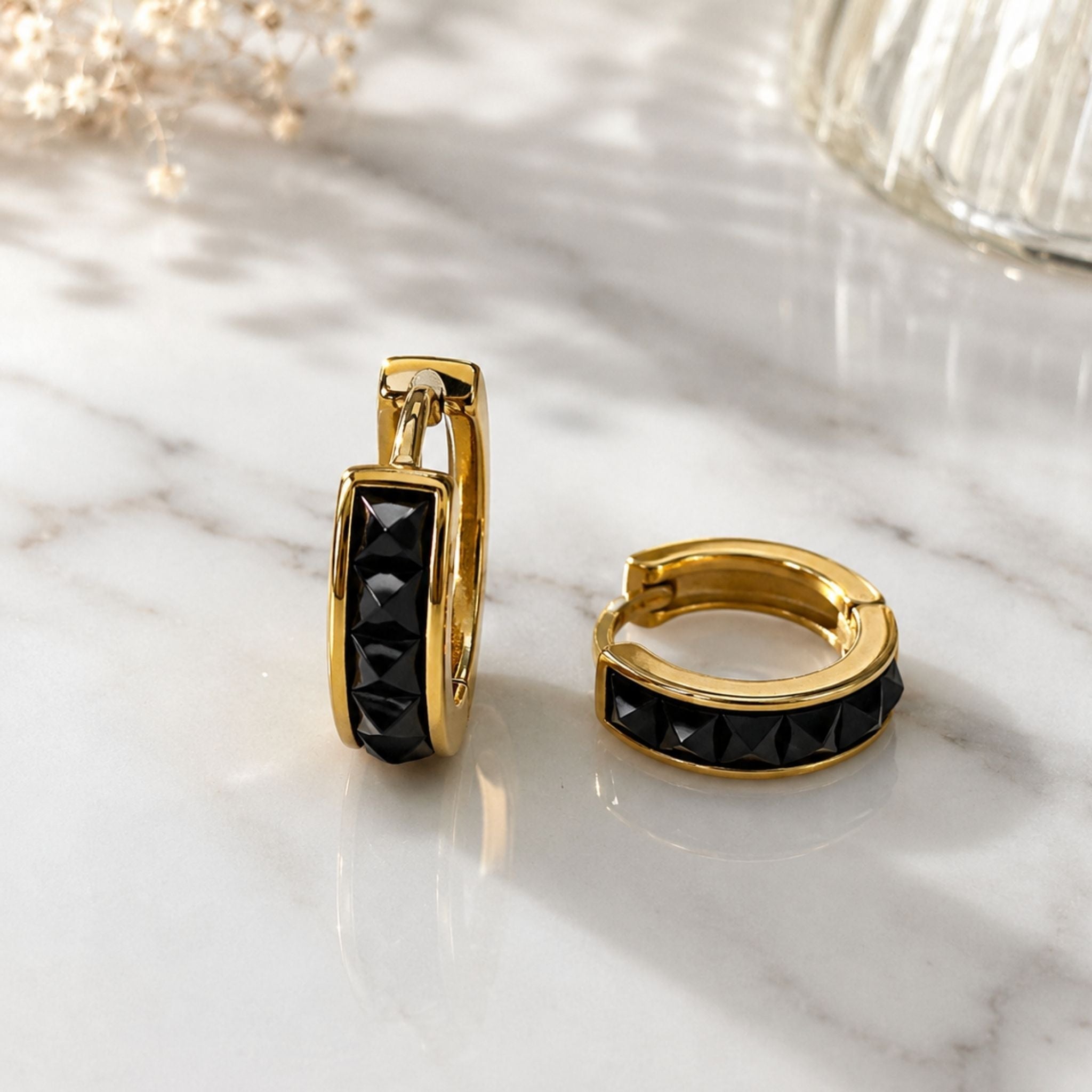 Black Edge Hoops N3VO
