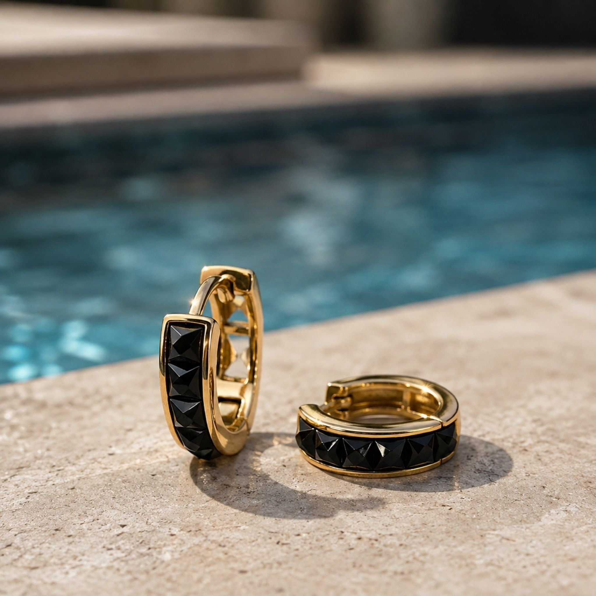 Black Edge Hoops N3VO