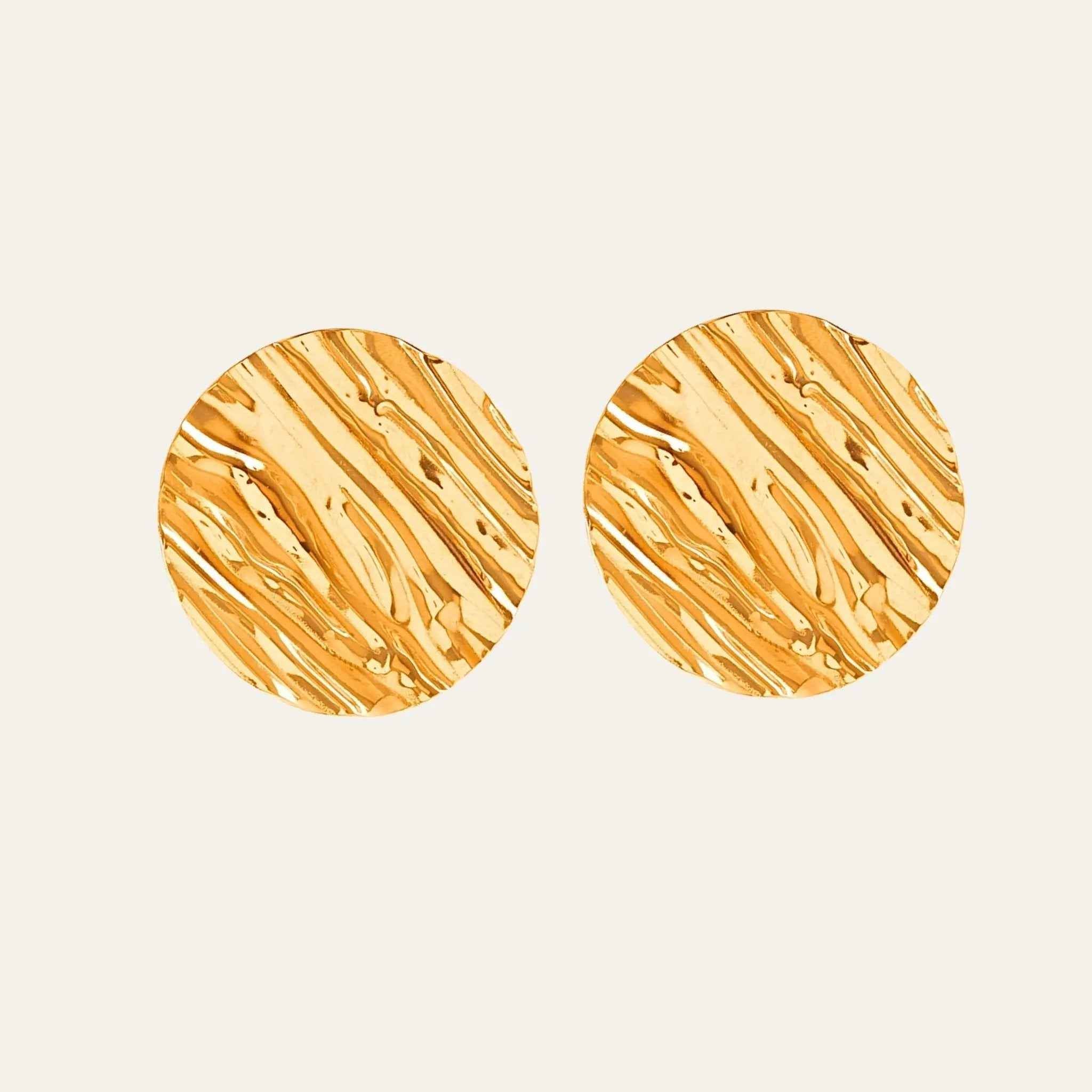 Textured Stud Earrings