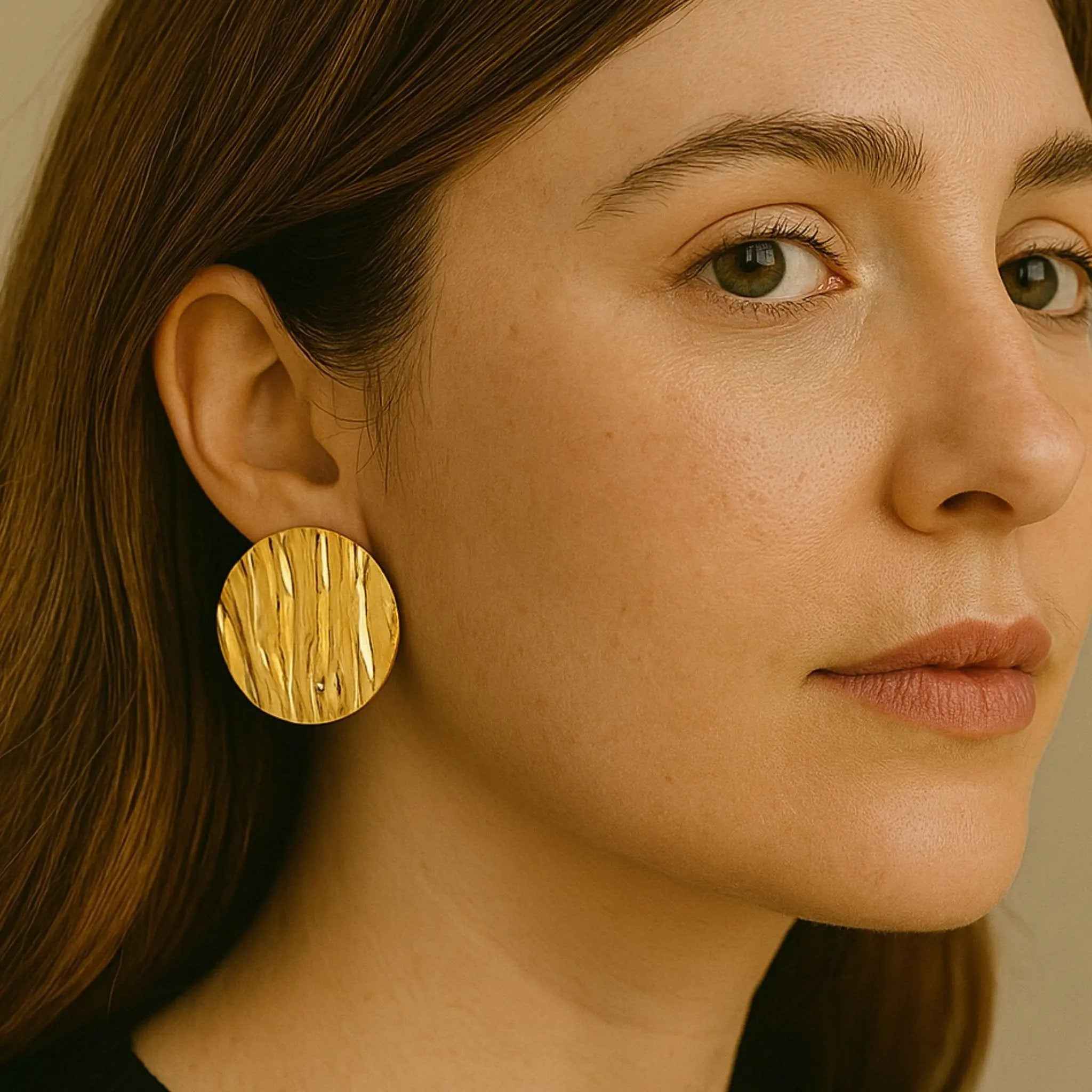 Textured Stud Earrings