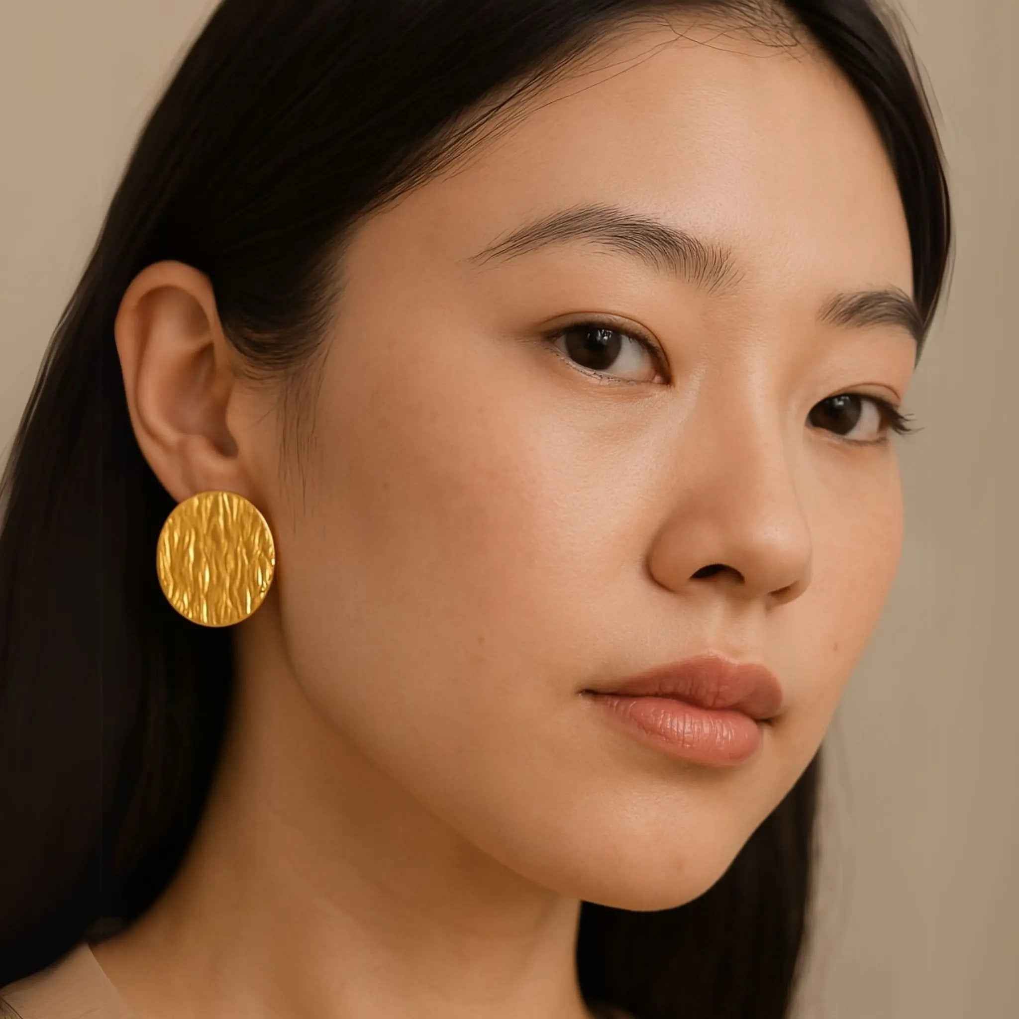 Textured Stud Earrings