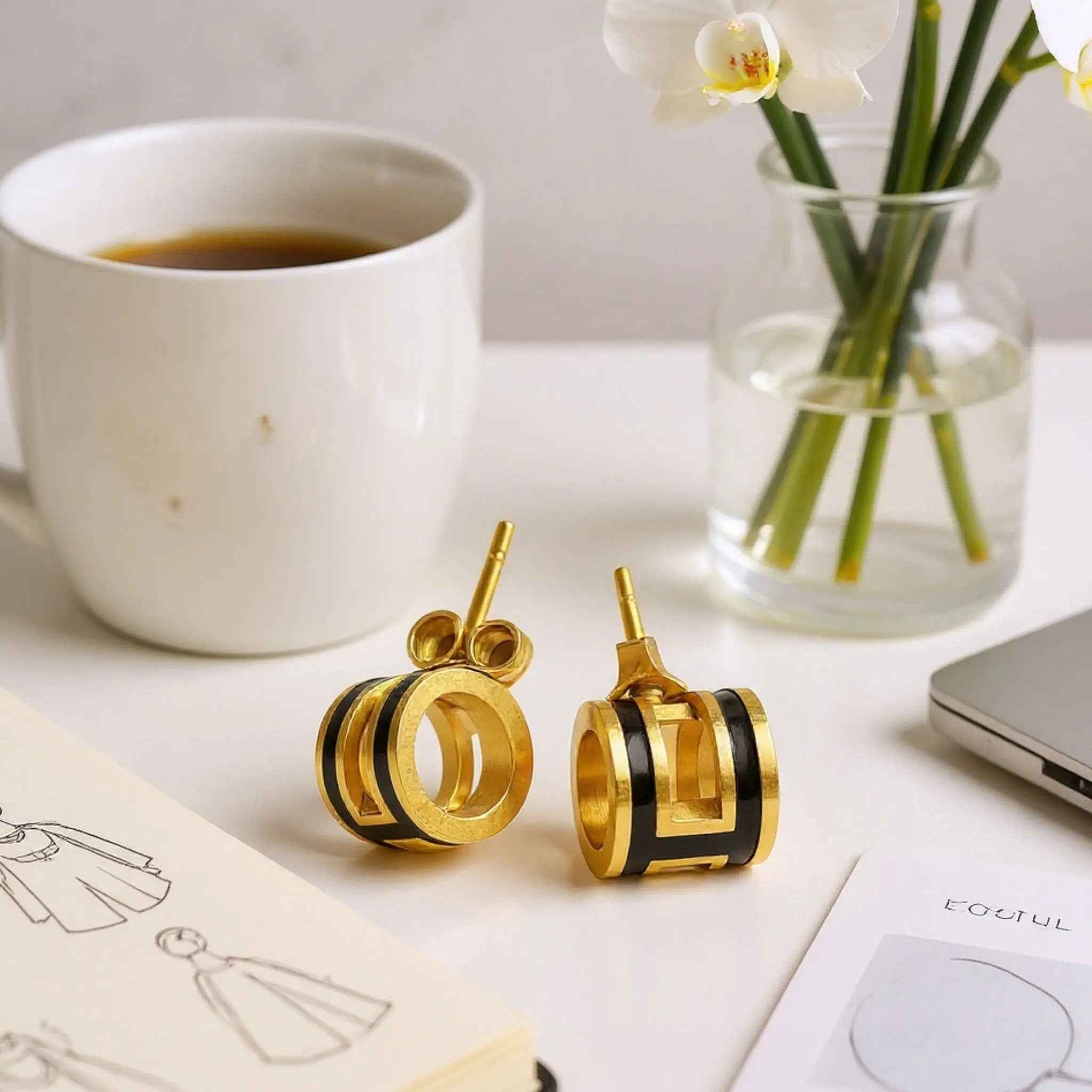 Enigma Stud Earrings
