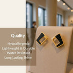 Obsidian Edge Studs