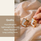 Pearl Prism Studs