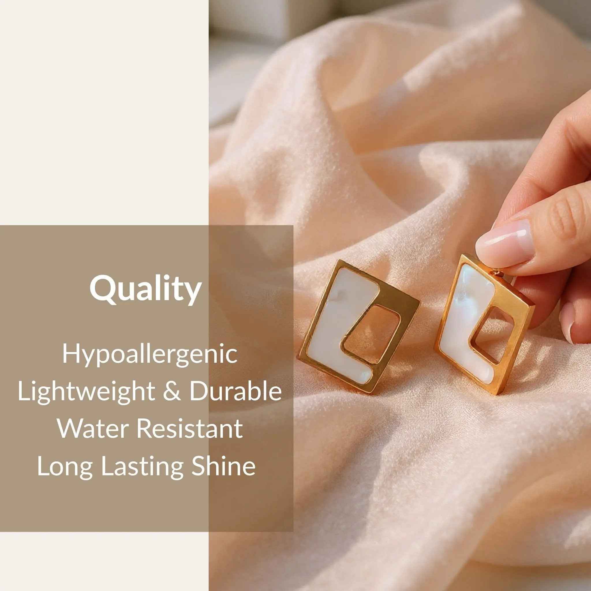 Pearl Prism Studs