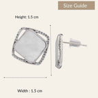 Luxe Pavé Studs