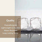 Luxe Pavé Studs